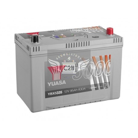 Akumulator YUASA silver 95Ah P+ YBX5335