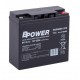 Akumulator przemysłowy 12V 22Ah BPower BV22-12