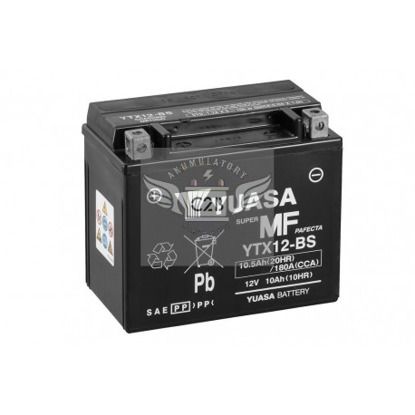 Akumulator motocklowy YUASA YTX12-BS