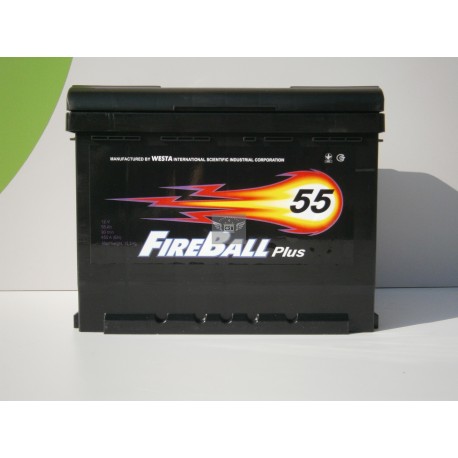 AKUMULATOR FireBall 55Ah 450A L+