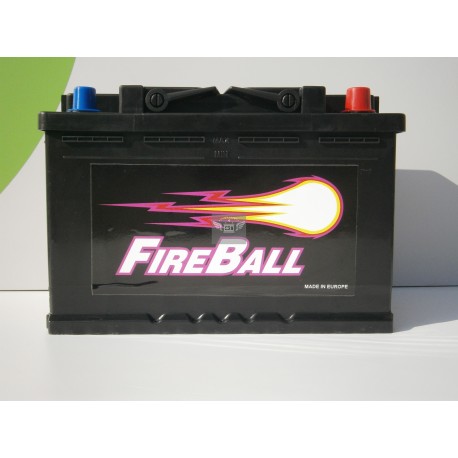 AKUMULATOR FireBall 74Ah 680A P+