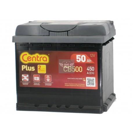 Akumulator Centra Plus 50Ah CB500 P+